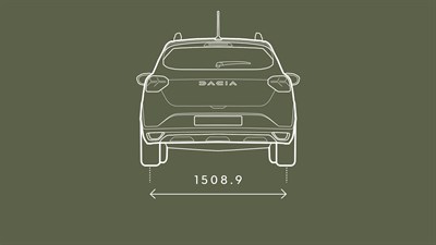 Sandero Stepway rear dimensions 