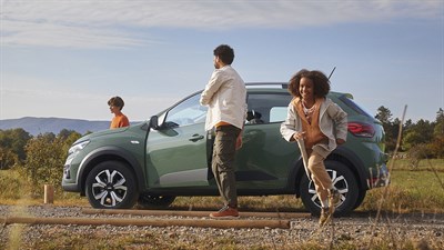 High ground clearance - Sandero Stepway